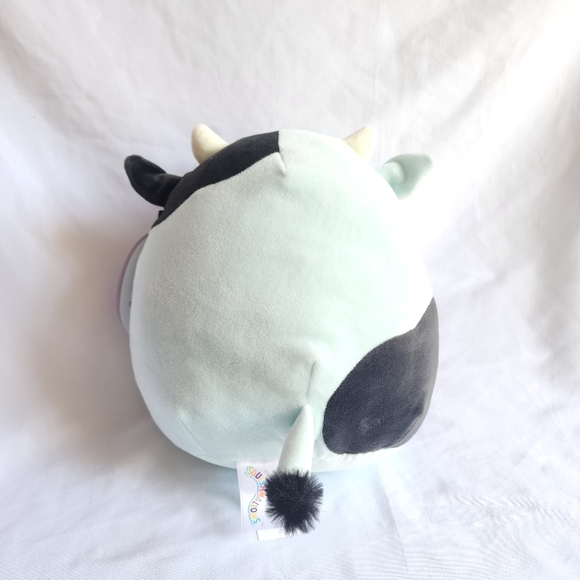 Cillian Squishmallows NWT 8" blue cow plush stuffed animal - Picture 2 of 4
